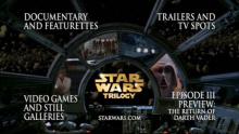 Star Wars: trilogy box menu-kuvia (R1) Star Wars: trilogy box menu-kuvia (R1)