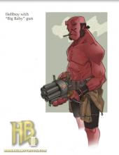Hellboy II –kotisivut avattu ensimmäisten scrapbook-kuvien kera